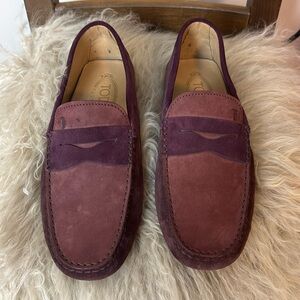 NWOT TOD’S Suede Driving Loafers